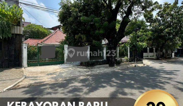 Rumah Tua Hitung Tanah di Lokasi Premium Kebayoran Baru, Lt 365 1