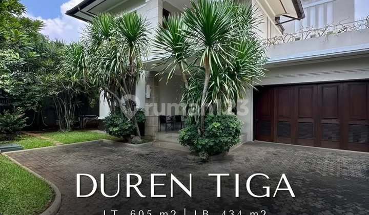 Rumah Terawat dan Siap Huni di Duren Tiga, T 605 B 434