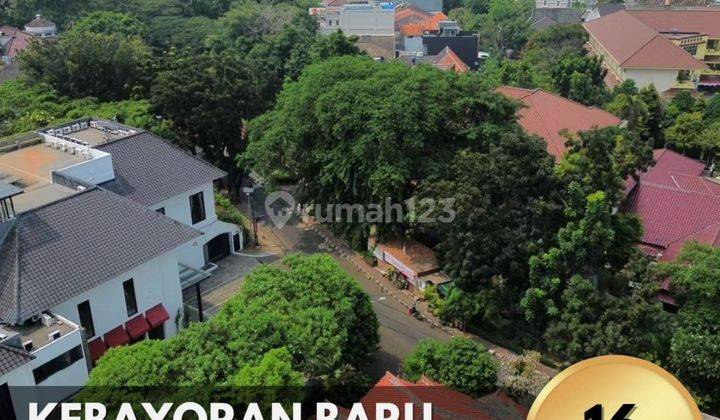 Rumah Lama Hitung Tanah di Kebayoran Baru, T 294 1