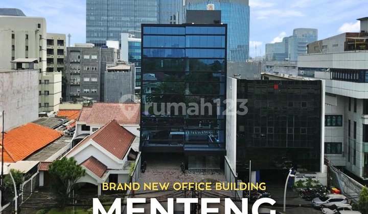 Brand New Office Building 5 Lantai di Menteng, LT 1075 LB 3500