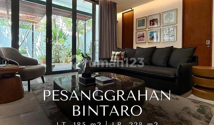 Rumah 3 Lantai Furnished di Townhouse di Pesanggrahan T 185 B 228