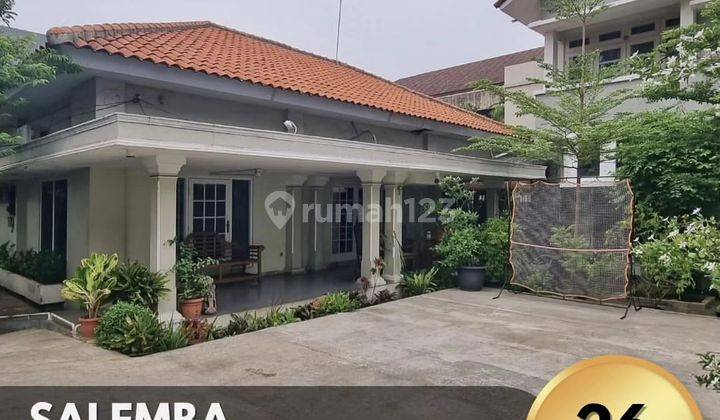 Rumah Bagus di Kawasan Komersil Salemba, T 820 B 620 1