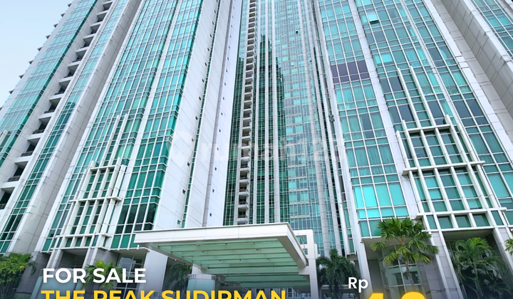 The Peak Sudirman Tower Regis 3BR 159m² Full Furnished Apartment