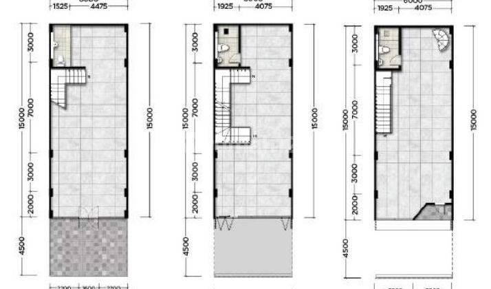 Ruko Premium 3lt 6x15 90m Hdp Boulevard New East Jgc Jakarta Gard 2