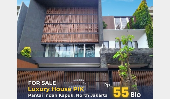 Rumah Mewah 20x30 4lt type 6KT di cluster  PIK 1 Jakarta Utara