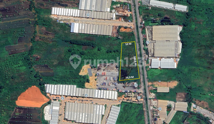 Commercial plot 1ha with 160m frontage on the main ring road of South Banjarmasin, South Kalimantan, suitable for Warehousing & Shop Houses.