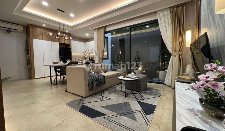 Rumah Vasya BSD City 3 Lantai Full Furnish dengan Rooftop Bisa KPR Tanpa DP Dekat Aeon Mall dan Akses Tol Jorr 2