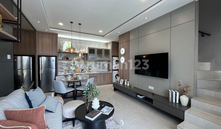 Rumah 2 Lantai Citra Garden Bintaro, bisa KPR Tanpa DP, dekat stasiun Jurang Mangu, Pintu Tol Jorr, dan Mall Bintaro Xchange, Bersebelahan dengan Kota Bintaro Jaya