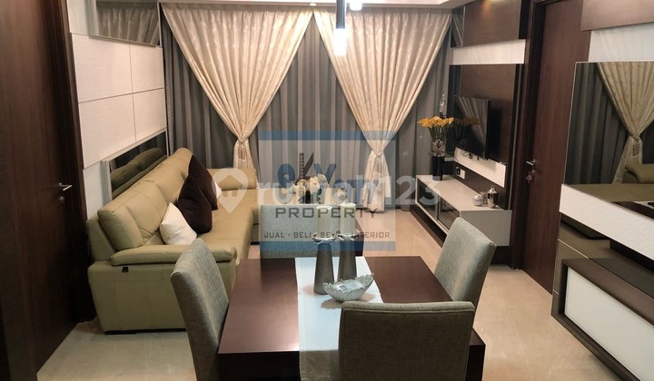 Disewakan Murah Apt St Moritz New Royal 2 Br Private Lift Furnish 1
