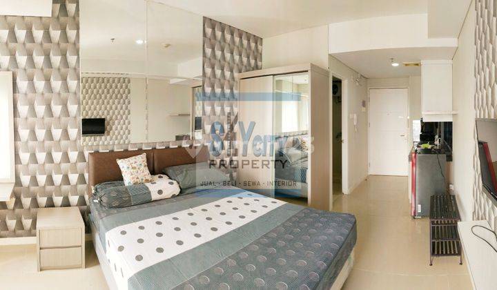 Disewakan Studio Full Furnished Lengkap Apartemen Metro Park Residences 1