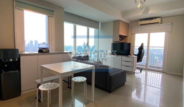 Dijual Cepat 2 BR Huk Full Furnished Apartemen Metro Park Residence 2