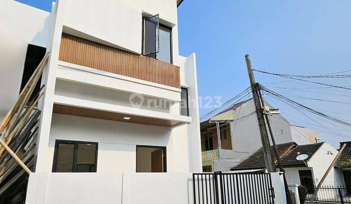 Dijual Rumah 4 Kamar Minimalist Modern 2 Lantai di Harapan Indah 1