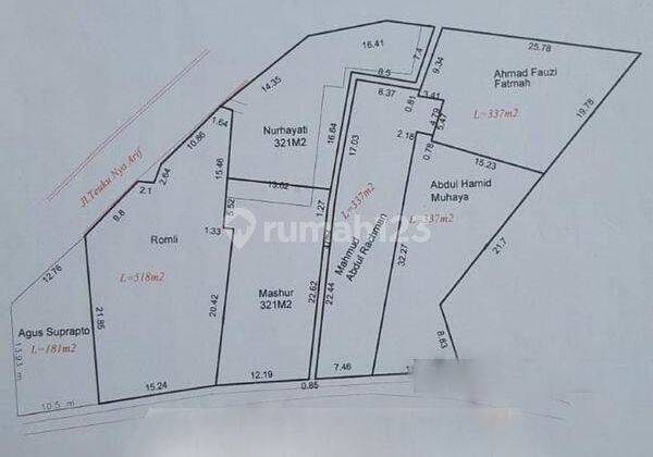Arteri Permata Hijau Dekat Binus Simprug Jalan Raya 2400m Komersial 40jt Nego  4