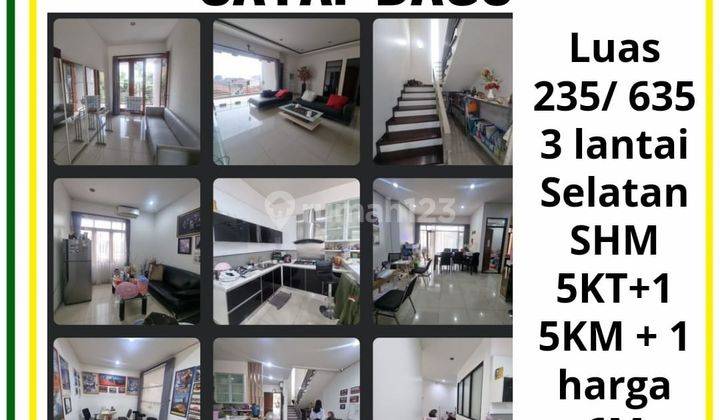 Rumah 3 Lantai di Sayap Dago, Bandung 1