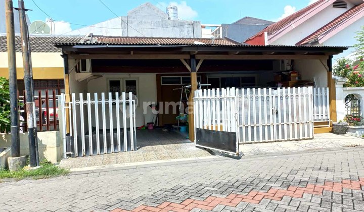 House in Manyar Jaya East Surabaya, Nice + Well-Maintained, Wide Road Row