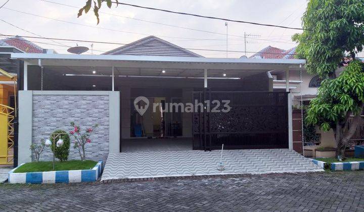 Rumah di Manyar Jaya Surabaya Timur, Cocok orang tua dengan keluarga besarnya, Full Furnished, SIAP HUNI !!! 1