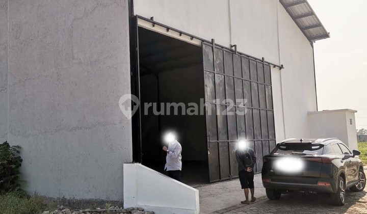 Gudang di Wonokalang Wonoayu Sidoarjo, Baru Gress, 1 Lantai, Tinggi Gudang 7 meter, SIAP PAKAI