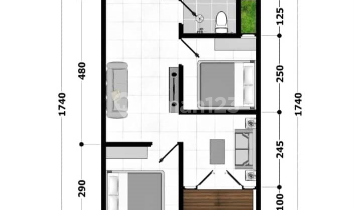 Rumah Baru Gress di Rungkut Harapan Surabaya Timur, Minimalis, Lokasi Dekat RAYA MERR 2