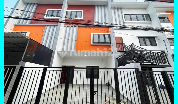 chandra Rumah baru ukuran 4x14m di Tanjung Duren