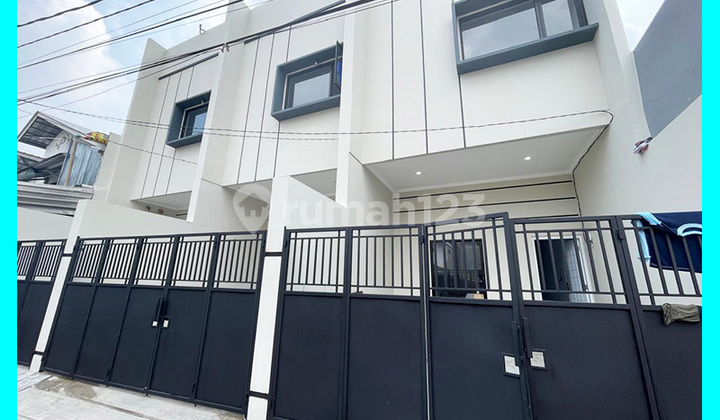 Chandra's new house measuring 4.3x12m in Jelambar 1