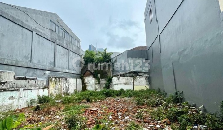 Chandra Tanah Luas 203m Lokasi Bagus Daerah Komersil di Benhil Raya 1