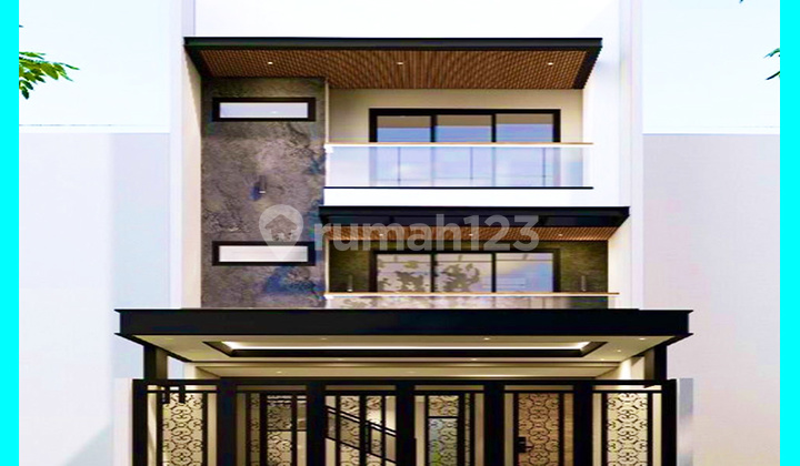 Chandra Rumah Baru Ukuran 7.2X15m Hadap Selatan di Komplek Kavling Polri