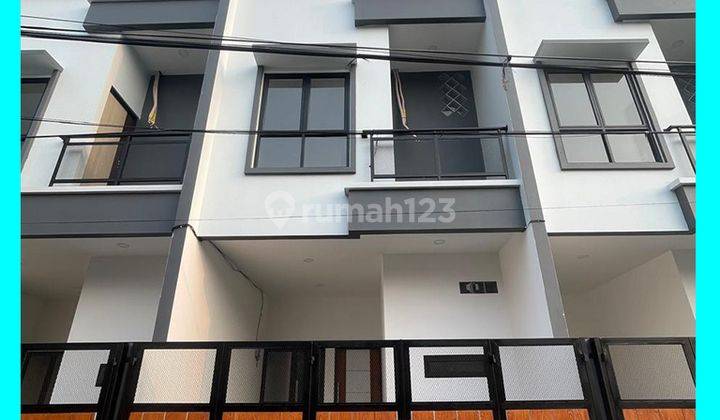 Chandra Rumah Baru 4 Lantai Lokasi Bagus di Jelambar 1