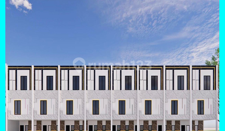 Chandra Rumah Baru Bangunan Full 3 Lantai di Duri Kepa 2