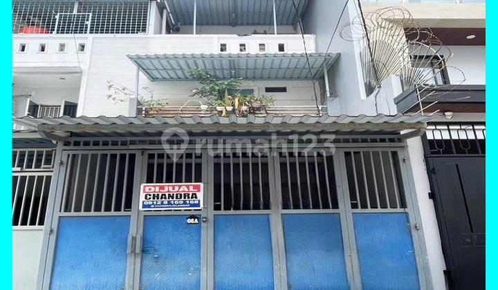 Chandra Rumah Ukuran 4X17m Jalan Lebar di Jelambar