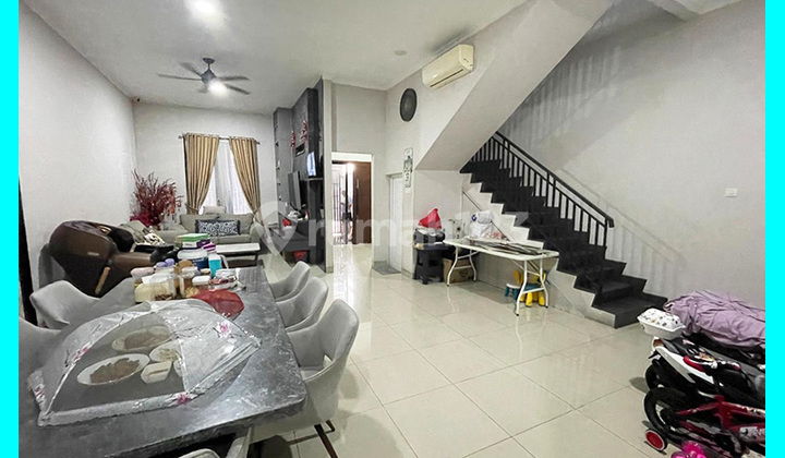 Chandra Rumah uk 6.5x20m jalan raya  di jelambar