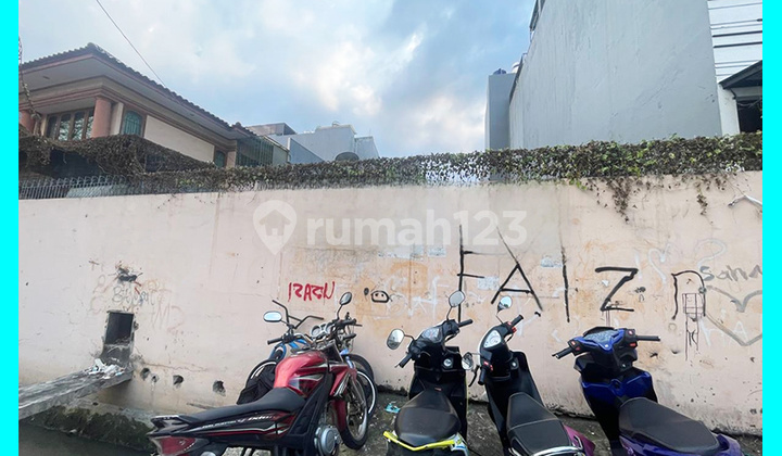 Land Plot Chandra, Size 14x20m, East-Facing, in the Polri Jelambar Kavling Complex