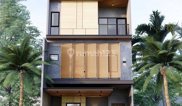 RUMAH 4 LT DENGAN LIFT PRIBADI PALMERAH 1