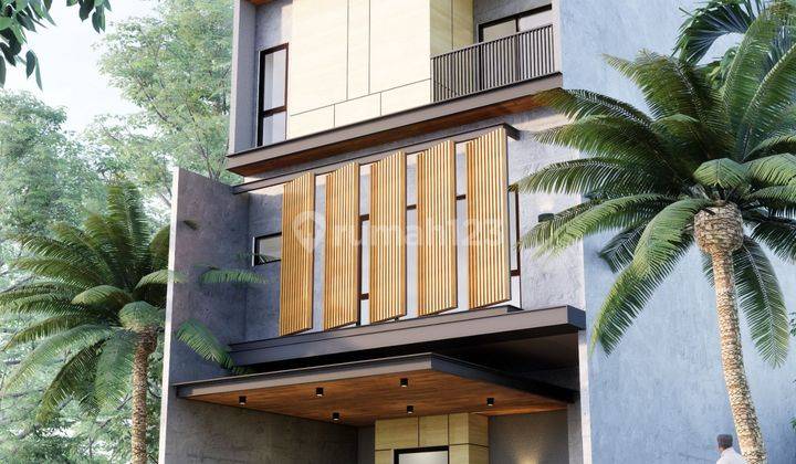 RUMAH 4 LT DENGAN LIFT PRIBADI PALMERAH 2