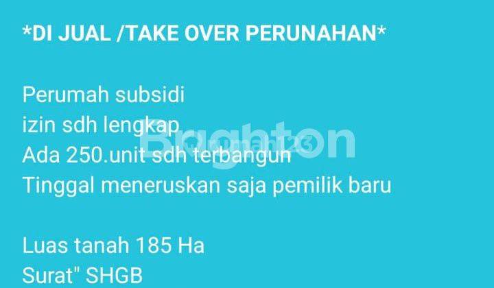 TANAH DAN PERUMAHAN SUBSIDI DI MAJA  2