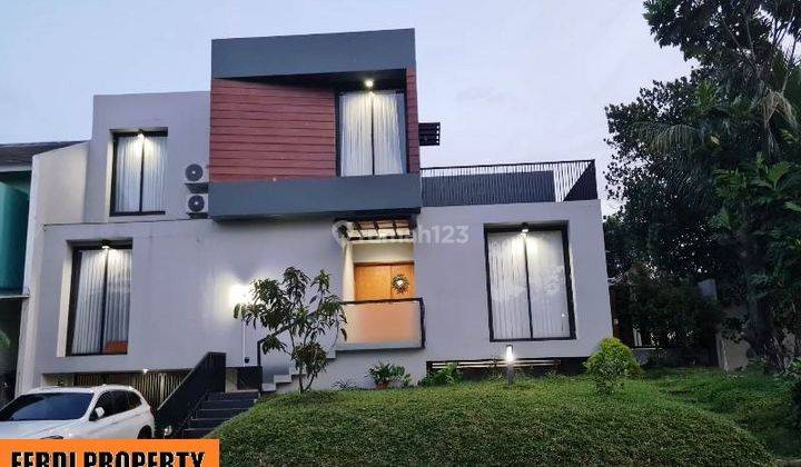 Rumah Modern Siap Masuk Hoek Dekat Mesjid Citra Gran Cibubur 1