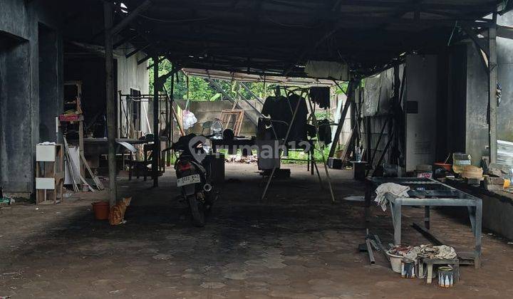 tampak depan tanah kampung dekat perumahan the