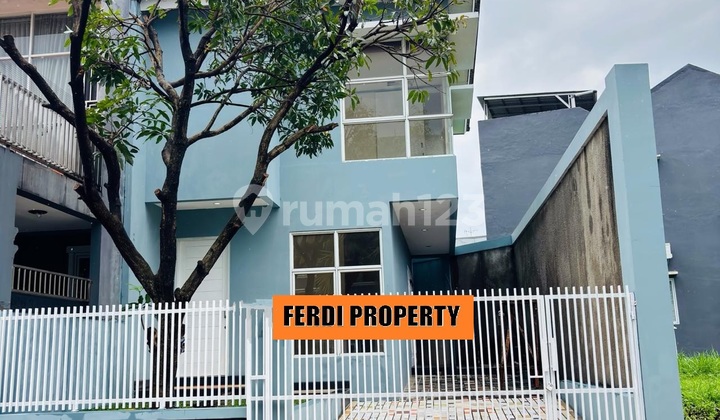 Rumah Modern Sirkulasi Udara Bagus Dalam Cluster Citra Gran Cibubur