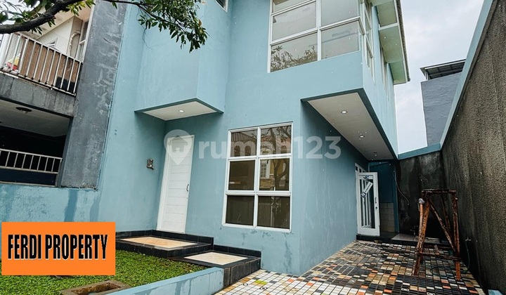 Rumah Modern Sirkulasi Udara Bagus Dalam Cluster Citra Gran Cibubur 2
