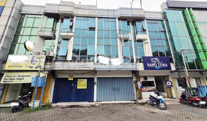 Ruko di Raya Jemursari Surabaya Selatan, 3 Lantai, Lokasi Strategis Aktif & Ramai, Nol Jalan Raya