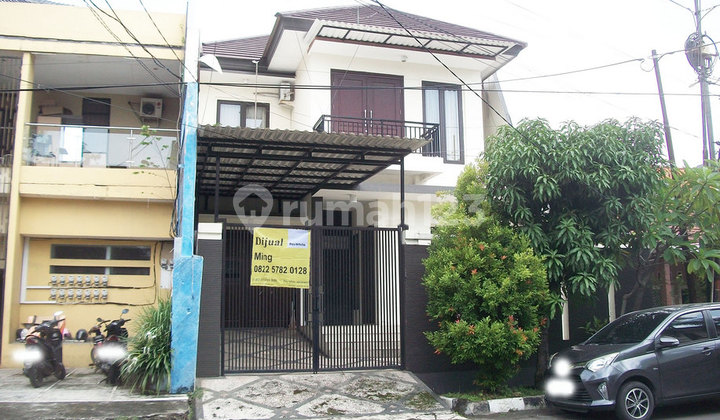 Rumah di Nginden Intan Timur Surabaya Timur, Minimalis, 2 Lantai, Row Jalan Lebar, Siap Huni - Mg -