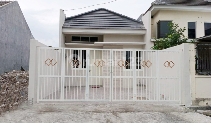 Rumah Baru Gress di Modern Tengah Gunung Anyar Surabaya Timur, Minimalis, Siap Huni - LT - 1