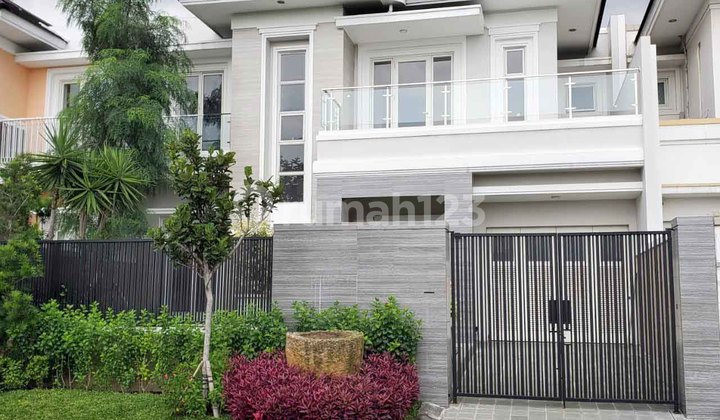 Rumah di Puri Galaxy - bangunan baru , design interior mewah., - TAN -