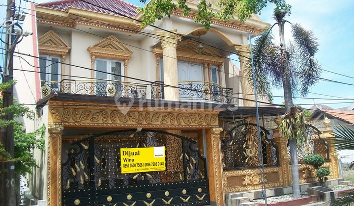 Rumah Mewah di Gayungsari Timur Surabaya Selatan, Ada Kolam Renang, Siap Huni - Wna - 1