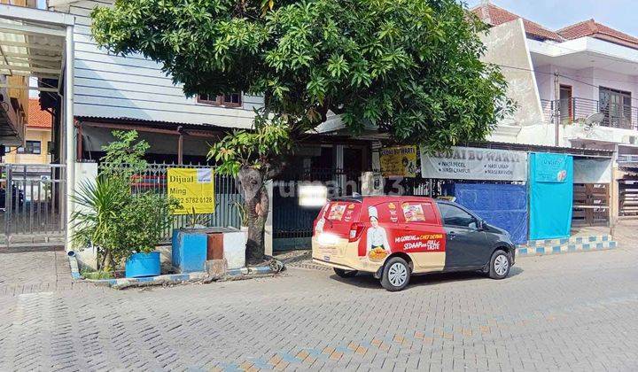 Rumah di Raya Wisma Tropodo Sidoarjo, Nol Jalan Utama, Cocok untuk Usaha / Kantor dsb - MG - 1