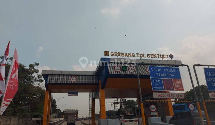 Tanah Sentul Untuk Apartemen, Perumahan, Samping Toll