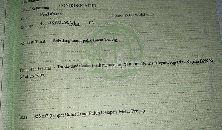 Tanah pekarangan jalan Kaliurang km 6.6 6