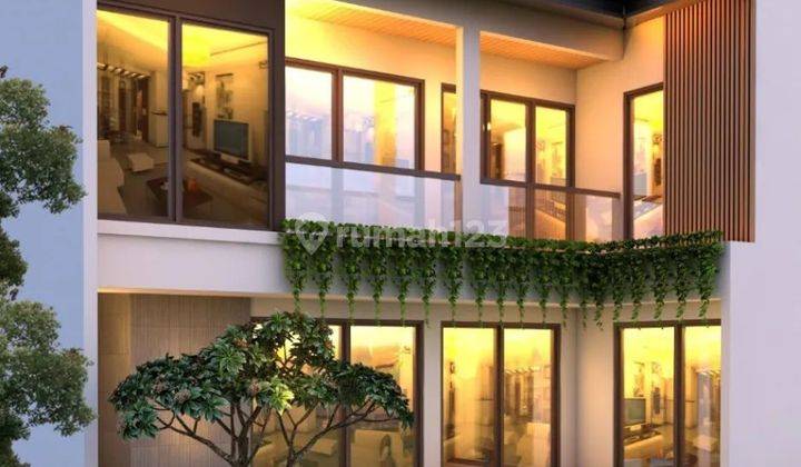 Rumah Cantik Mewah dengan kolam renang, Condong Catur 1