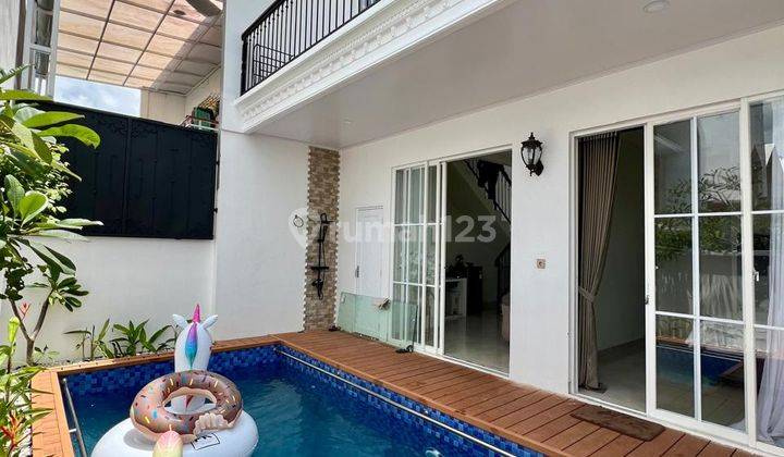 Rumah Furnish Bangunjiwo Kolam Renang Pribadi 2