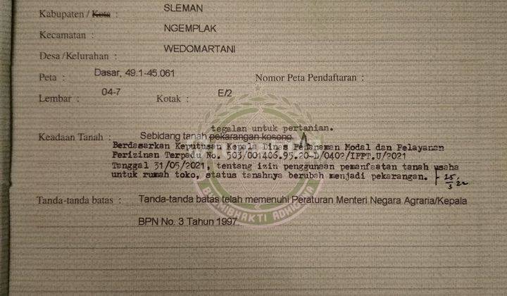 Lahan Kecil perbatasan Condongcatur Maguwo 2