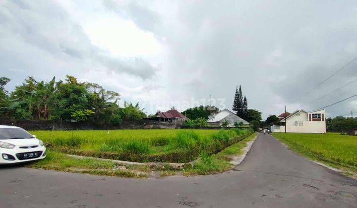 Tanah pekarangan view sawah jakal km 9 1